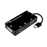 MLWSKERTY 1080P Kompatibel Zu VGA Kompatibler Sound Video Konverter Adapter Für Mehrere Monitore
