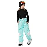 Generisch Skihose Kinder Wasserdicht Schneehose Baggy Regenhose Arbeitshosen Winddicht Warm Thermohose Oversize Snowboardhose Trekkinghose Outdoorhose Winterhose Wanderhose Für Outdoor-Sportarten