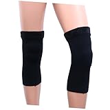 COLLBATH 2St kee Beschützer knieschützer kniemanschette kniegelenkstütze knieschutz Kniehilfe knielinge knieunterlage kniebandag Knieorthese Sportkniestütze Knieschoner Kniescheibe Black