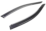 Windabweiser Schwarz kompatibel mit Seat Leon 5F 5 türer & ST 2012-2020