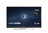Loewe stellar 48 dr+ Fernseher TV, 48 Zoll, Made in Germany, Beton Rückwand, Ultra HD OLED, Streaming Dienste, Multi Recording, LED-Licht zur Beleuchtung