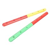 MILISTEN 2St gymnastikstock Fitness-Ausrüstung Stöcke für Staffelläufe ez Curlstange Turnstangen für gymnastikstab turnstab Anti-Rutsch-Sticks Outdoor-Sportstöcke Abs