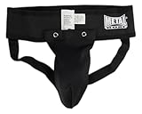 METAL BOXE - Herren-Tiefschutz, Schwarz, Größe L