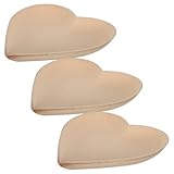 POPETPOP Herzförmige Schmuckablagen 3 Stück Selbstgemacht Bare Schmucktabletts für Badezimmer Waschtisch und Dekoration