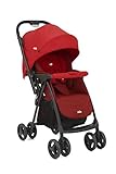 Joie mirus™ Buggy – Umklappbarer Schieber, Liegeposition, kompakter Gravity-Faltmechanismus, Travel-System-kompatibel, ab Geburt bis 3 Jahre (0–15 kg), Lychee