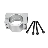 CNC-Spindelmotor-Kit, CNC-Spindelmotor 0,5 kW luftgekühlte Spindel ER11 Spannfutter 500 W + 52 mm Klemme + Netzteil Drehzahlregler for PCB-Gravur für CNC-Fräsmaschine(Package 7)