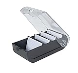 Exacompta 5331423D Lernkartei Bunnybox Schwarz DIN A8 quer inklusive 100 Karteikarten. Originelle Karteikartenbox zum einfachen Vokabeln lernen dank 5-Fächer-Lernsystem für 600 Karteikarten
