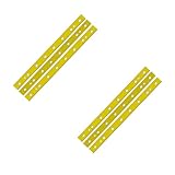 33 cm Hobelmesser TiN HSS für DeWalt DW735 DW735X Hobelhobel DW7352 Ersatzmesser, 33,8 cm x 2,2 cm x 1/16 Zoll, 6 Stück