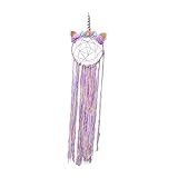Zerodeko catchring sofalandschaft Attraktiv schafsfelle The Unicorn präsente Sauf erkenntnis Wool einschenker Veranstalter Stirnband Haarschmuck Anhänger Kind Haarnadel Violett