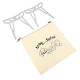 HELEVIA Edelstahl -Campingstativständer, Kochstativ für Feuerstelle Im Freien, Abnehmbar