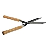 SOIMISS Baumschere mit Holzgriff Rostfreie Gartenschere und Heckenschere für Präzises Schneiden Ergonomisch Rutschfeste Astschere für Garten und Landschaftspflege