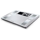 Soehnle Shape Sense Profi 200 Körperfettwaage mit Premium-Körperanalyse, Personenwaage mit Athletenmodus, Waage für exakte Messung und BMI-Berechnung