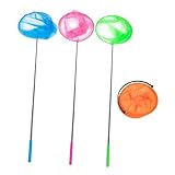 Toyvian 1 Satz Fischernetz-zylindernetzbeutel Schmetterlinge Fangnetz Außenspielzeug Für Kleinkinder Kinder Fischernetz Outdoor-Spielzeug Für Kleinkinder Fischernetze Für Kinder PVC