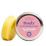 forpeople Körperbutter 40g · Bio Körper Creme mit Sheabutter & Bienenwachs · Fest & Bio · Body Butter für trockene Haut · Shea Pflege für Damen & Herren