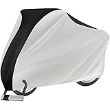Fangxuee Wasserdichte Fahrradabdeckung mit Schlossloch - Schützt Ihr Fahrrad Vor Regen, Sonne und - Passend für die Meisten Fahrräder 170 X 60 X 85 cm