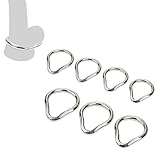 Edelstahl Hodenringe Für Männer Metall Hoden Sex Toys Hodenringe Für Den Mann Ejakulationsverzögerung Cockringe Eichelring Penies Ring Sex Spielzeug Für Die Männer Extrem(57mm)