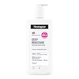 Neutrogena Norwegische Formel Deep Moisture Sensitive Bodylotion (400 ml) für trockene, empfindliche Haut mit 10 Prozent Glycerin + Pro-Ceramide Technologie