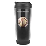 YCXLXM Auto Thermobecher für MG One 2021 2022 2023, Emblem Kaffeebecher 430ml Coffee to Go Becher Auslaufsicher Travel Mug mit Deckel aus Edelstahl für Tee Kaffee Heißes Kalte,E