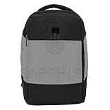 OUTDOOR GEAR 3011 Laptop- und iPad-Sleeve Rucksack Reisetasche wasserdicht, silber