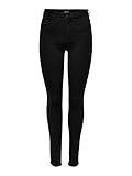 ONLY Damen Onlroyal High Sk Pim600 Noos 15093134 Jeans, Schwarz, M / 30L EU