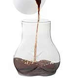 Trinkglas in Po-Form, kreatives Trinkglas in menschlicher Form, transparent, 450 ml, für Kaffee, Kakao, Milch, Wein, Wasser, Cocktails, Tee und Champagner, für Bar und Party
