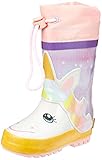 Playshoes Unisex Kinder Gummistiefel Zugband Regenstiefel, Einhorn, 31 EU