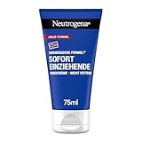 Neutrogena Sofort einziehende Handcreme, leichte und nicht fettende Feuchtigkeitscreme mit Glycerin + Vitamin E bei trockenen, rissigen Händen 75 ml