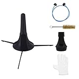 RuiJOTWAT Trompeten-Wartungs-Reinigungspflegeset (Standventilbürste, Schlangenbürste, Stumm-Handschuh)