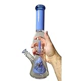 14' Glasbong Wasserpfeifen Bong Mini Shisha 5mm Dicke Mini Bong