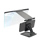 Telefon-Bildschirmlupe, HD-Verstellbarer Verstärker, 12-Zoll-Handy-Vergrößerungsbildschirm mit klappbarem Ständer, vergrößerte Anzeige für Videos, Fernsehsendungen, Spiele, und Streaming für Fra