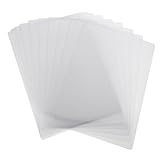 FUNOMOCYA 10 Stück A4 Posterhüllen Dokumentenhüllen Schilderhüllen Schutzfolien Für Preisschilder Transparent Ideal Für Die Aufbewahrung Und Präsentation Von Dokumenten Und
