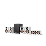 Teufel Ultima 20 5.1 Surround Sound System, Front- oder Downfire-Subwoofer (optional kabellos ansteuerbar), Bassreflex, HiFi Heimkino Soundsystem (Weiß)