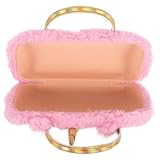 COLLBATH Tragbares Brillenetui für Kinder Einhorn-Sonnenbrillenetui Brillenetui für Mädchen tragbares etui für sonnenbrillen brillenhalter kinder Reisebrillenetui für Kinder Plüsch