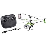 Carson 500507179 Easy Tyrann 230 Gyro 2,4GHz 100% RTF grün – Ferngesteuerter Helikopter, Robustes RTF (Ready to Fly) Modell für Einsteiger, RC Helikopter, für Kinder ab 8 Jahren