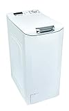 Hoover H-WASH 300 H3TC1482DACE/-84 Waschmaschine Toplader / 8 kg / 1400 U/Min / Power Care System / Gentle Touch Öffnungsmechanismus / All in One Programm / deutsche Bedienblende