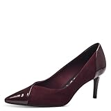 Tamaris Damen Pumps Stilettoabsatz bequem; MERLOT, EU 39