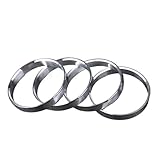 NMBNPKTUCU Auto Distanzscheiben 4 Stück Radbohrungs-Nabenzentrierringe 72,56-60,1 84,1-60,1 76,1-60,1 78,3-60,1 71,6-60,1 68-60,1 66,45-60,1 64,8-60,1 Mm Hubcentric Adapter(71.6-60.1mm)