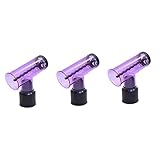 PATKAW 3St Anschlüsse für Haartrockner luftgebläse diffusor Haardiffusoren, Lockenwickler hair rollers lockenföhn automatischer lockenstab Haartrocknerdüse Düse für Haartrockner Violett