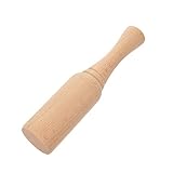 Angoily Buche Holzhammer Schnitzen Holzbearbeitung Holzhammer Buche Leder Kunsthandwerk Nähen Gravur Druck Hammer DIY Spielzeug