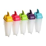 FACKELMANN Stieleisformer – Hochwertiger Eisbereiter für selbstgemachtes EIS, Sorbet und Frozen Yoghurt, Made in Germany, 5-teilig