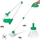 Spinnenfänger Extra Lang,Handgehaltener Spinnenfänger,Spider Catcher,Spinnenfänger mit Langem Griff,Insektenfänger,Geeignet zum Sicheren Fangen und Freilassen von Insekten wie Spinnen