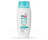Sebamed After Sun Lotion, stellt den Feuchtigkeitsgehalt der Haut wieder her, mit Vitamin E und Sheabutter und dem pH-Wert 5,5, MADE in Germany, ohne Mikroplastik 150 ml