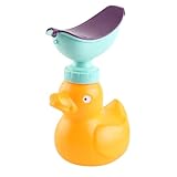 LIFKOME Tragbares Kinderurinal Nottoilette Wiederverwendbar Leicht mit Deckel für Auto Camping Reise Zufällige Farbe