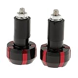 OUNONA Stangenendstopfen motorradlenker motorradzubehör Griffendekoration Motorbike Accessories Motorroller zubehör Griff Stecker Felgenaufkleber für Auto Lenkergriffe Motorradgriffe