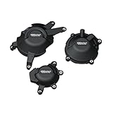 UTWWCIGC Motorrad-Kurbelgehäuse-Motorschutz, Fiberglas, Motorschutz-Set, Statorabdeckungsteile für Honda Cbr650f 2014–2020 Cbr650r Cb650 2019–2020 Motor-Timing-Teilabdeckungen (A)