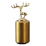 Elektrischer Flaschenöffner – automatisches Elch-Design aus Edelstahl, magnetische Flaschenöffner für Zuhause, Bar, Picknicks im Freien, Camping, Wandern | Robuster Wein- und Bieröffner, ideales Gesch