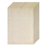 70 Blatt Vintage Briefpapier Vintage Papier, Altes Papier DIN A4, Urkundenpapier A4 Bedruckbar, Ähnlich wie Pergamentpapier zum Bedrucken, für Einladungen Briefe Bastelpapier(Hellgelb)