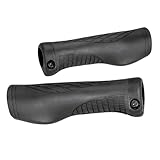 GORIX Bike Ergo Griffe 131,6mm Lenker Griffe Dämpfung Berg Fahrrad (GWR JEDi7)