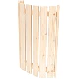 Amosfun Sauna Lampenschirm Holz Lampenkappe aus Kiefernholz Explosionsgeschützt Feuerfest für Saunaräume Lichtschutz Zubehör