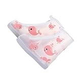 Parliky Regenüberschuhe rutschfeste PVC Überschuhe mit Cartoon Muster Leicht Schmutzabweisend Schutz vor Regen und Schlamm Geeignet für Jungen und Mädchen